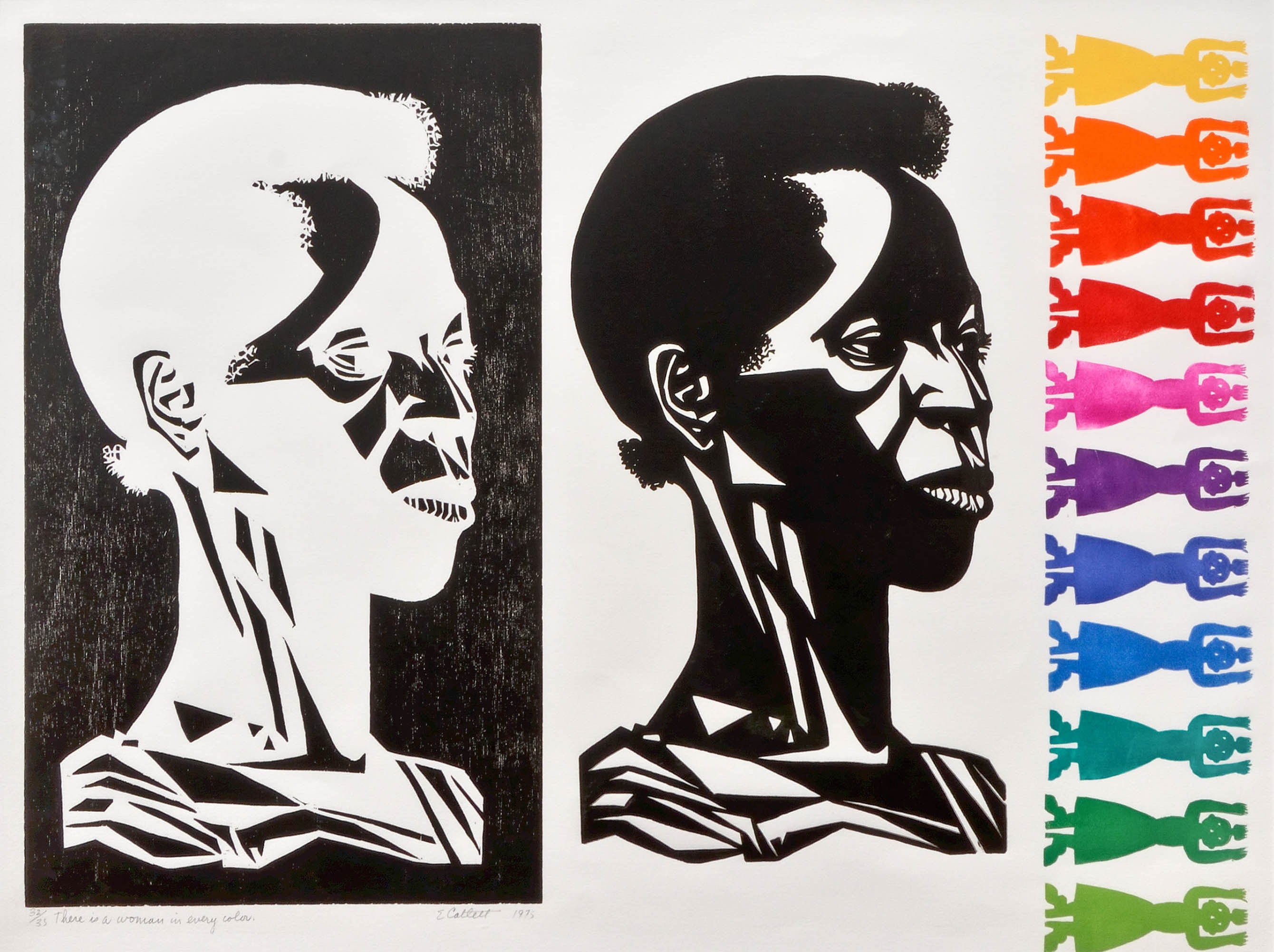 Cantor Art Gallery at Holy Cross to Exhibit Works by Artist and Civil Rights Activist Elizabeth Catlett