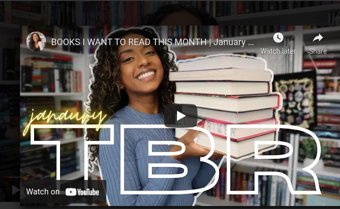BOOKS I WANT TO READ THIS MONTH | January 2022 TBR + Reading Goals