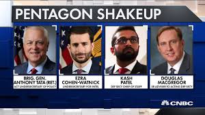 Top Trump loyalists get top jobs at Pentagon, raising national security concerns