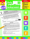 Daily Reading Comprehension, Grade 4 Paperback – Teacher's Edition, January 1, 2018