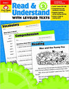 Read & Understand with Leveled Texts, Grade 2 Paperback – January 1, 2010