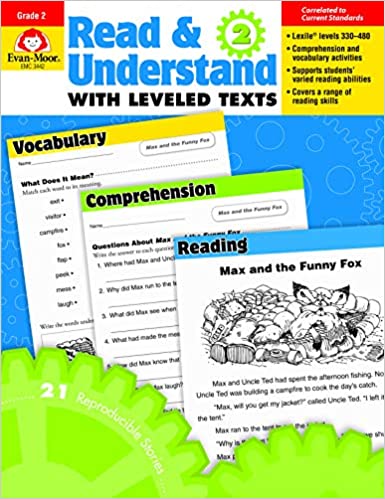 Read & Understand with Leveled Texts, Grade 2 Paperback – January 1, 2010