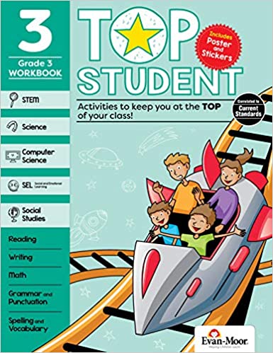 Top Student, Grade 3 Paperback – January 1, 2020