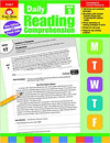 Evan-Moor Daily Reading Comprehension, Grade 5 Teaching Supplement - Homeschooling & Classroom Resource Workbook Paperback – Teacher's Edition, January 1, 2018