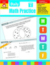 Daily Math Practice, Grade 4 Paperback – January 1, 2014