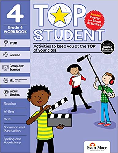 Top Student, Grade 4 Paperback – January 1, 2020
